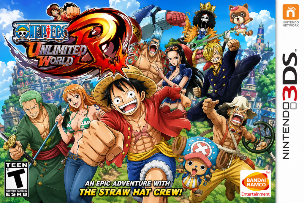 One Piece Unlimited World Red 3DS ROM